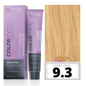 Revlon - Ba ou COLOR EXCEL sans ammoniaque 9.3 Blond très clair doré 70 ml