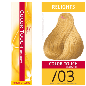 Wella - Ba ou TOUCH COULEUR rallume Blonde / 03 (mèches de matage) (sans ammoniac) 60 ml