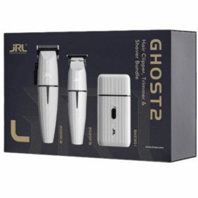 JRL - KIT 2 ONYX CLIPPER + ONYX TRIMMER + ONYX SHAVER PRO BLANCO