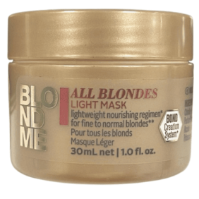 Schwarzkopf Blondme - Mascarilla Todo Tipo de RUBIOS (Light) 30 ml