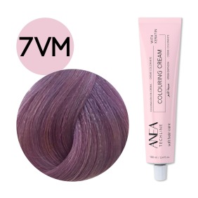 Anea Techline - Tinte con Queratina y Colágeno Nº 7VM Violeta Metalizado 100 ml